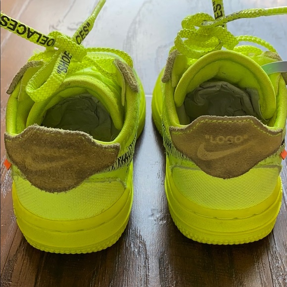 The 10:Nike Air Force 1 (TD) size 6c AF1 Off-White - Picture 4 of 8